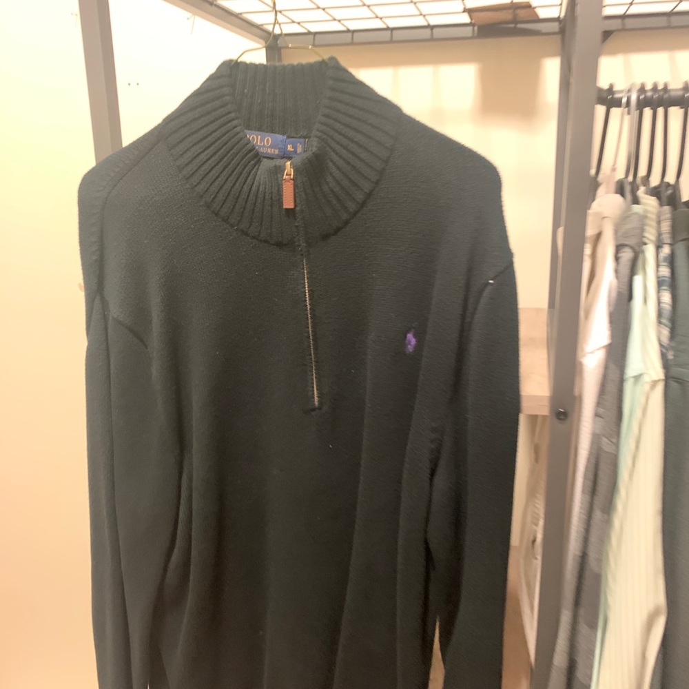 Black Ralph Lauren Q-Zip